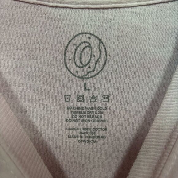 Odd Future Tie Dye Long Sleeve Puffy Print Logo Tshirt size Large - Picture 4 of 4